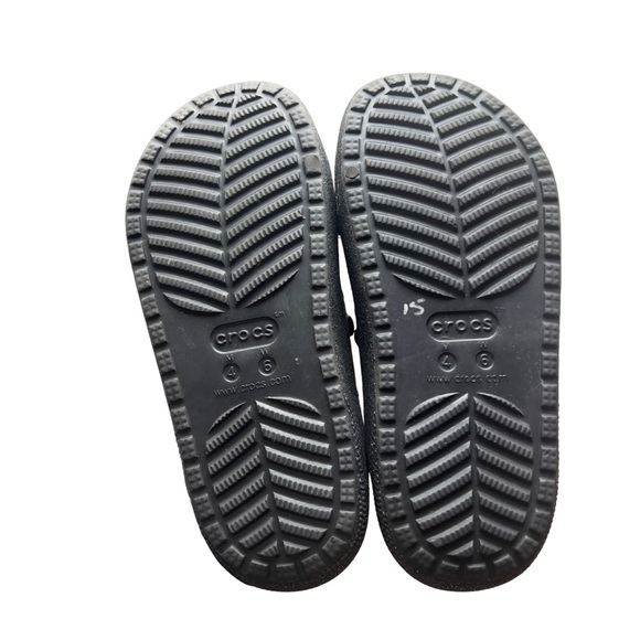Crocs Cozzzy Disco Glitter Sandals Size 6 - Picture 3 of 7
